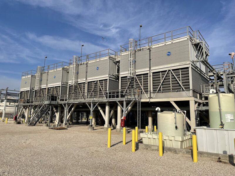 BAC's FXV3 closed circuit cooling tower has the largest capacity in a single cell of any closed loop system