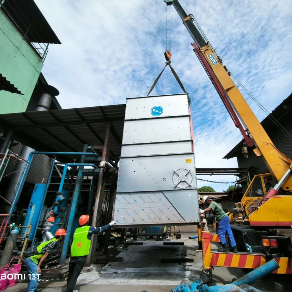 project BAC Cooling tower di data center cikarang (3)
