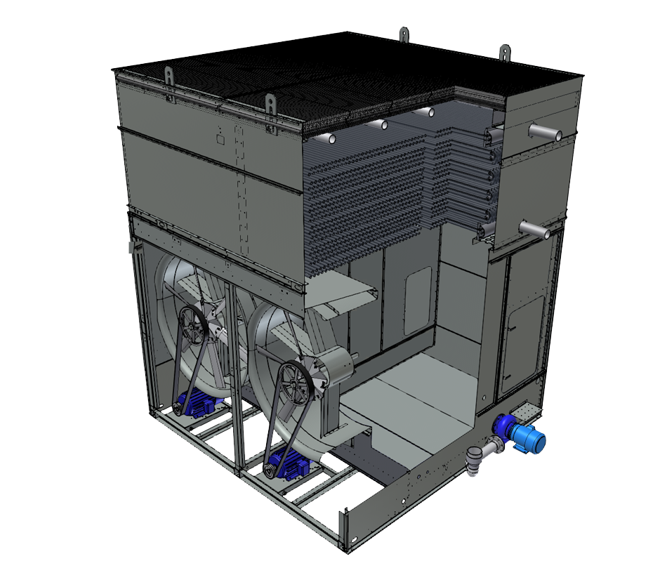 VCA Evaporative Condenser - vca_cutaway