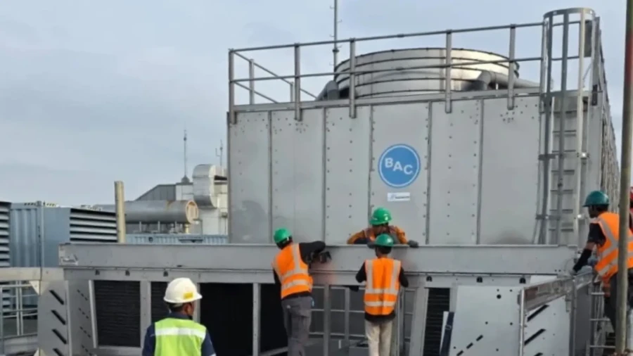 kesalahan instalasi cooling tower