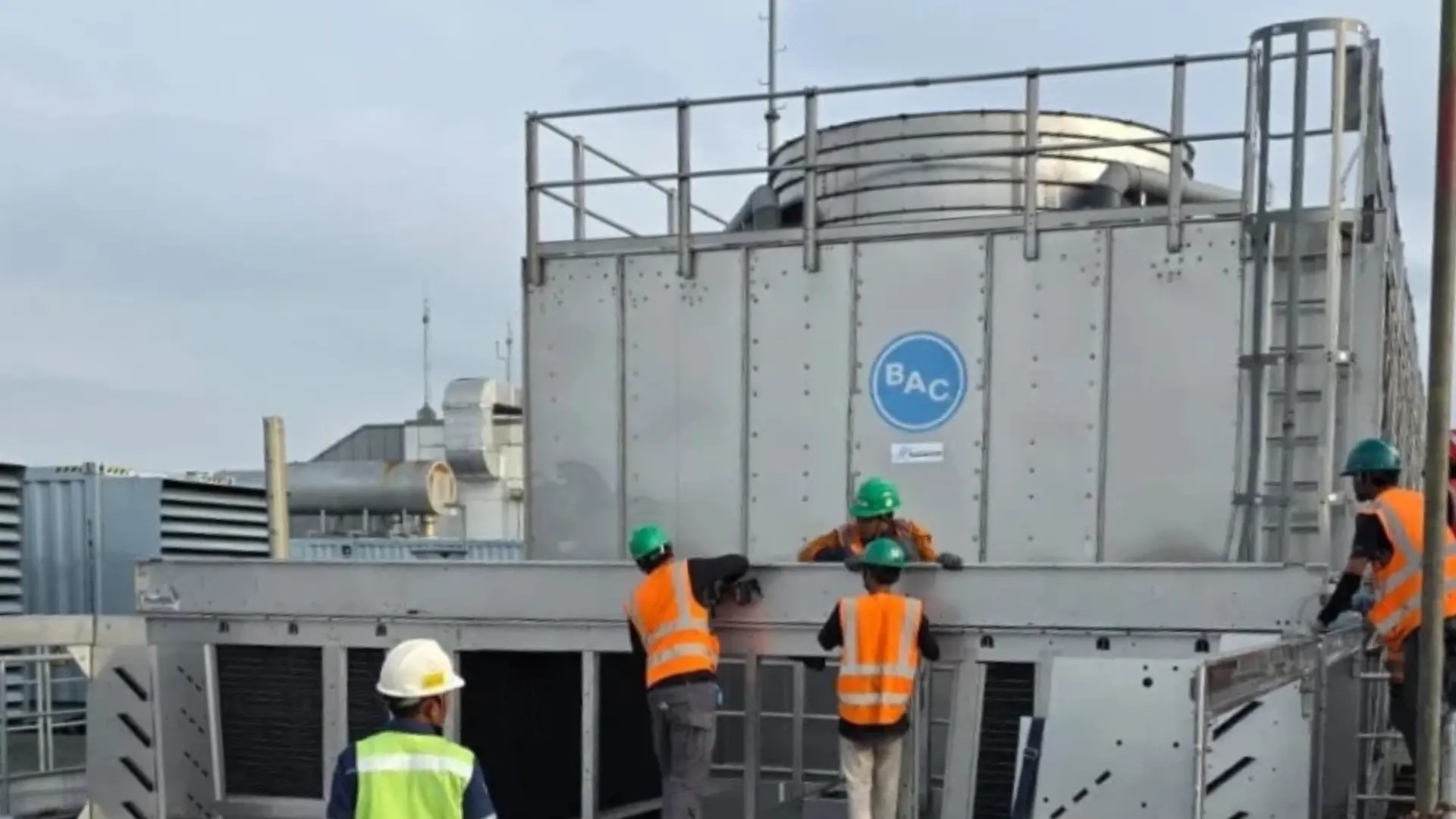 kesalahan instalasi cooling tower