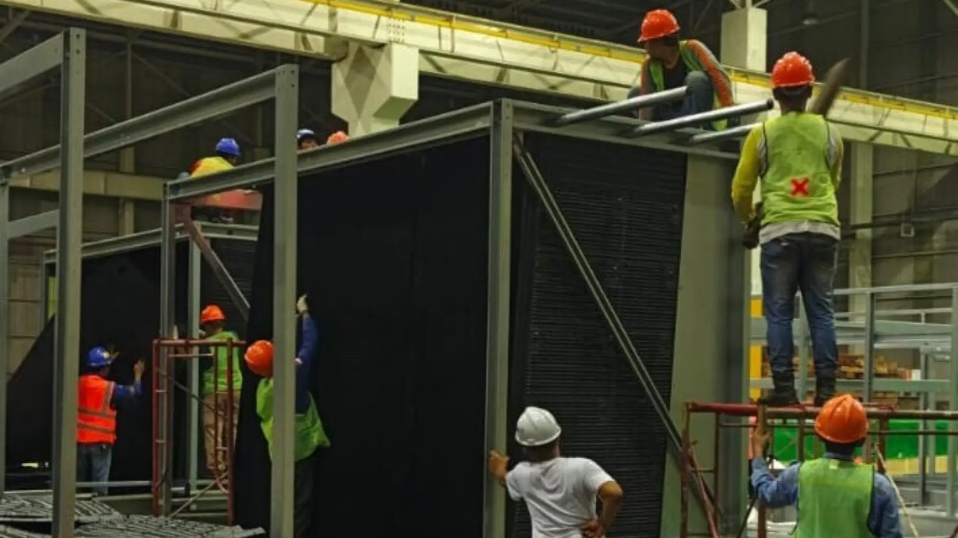 pemasangan cooling tower