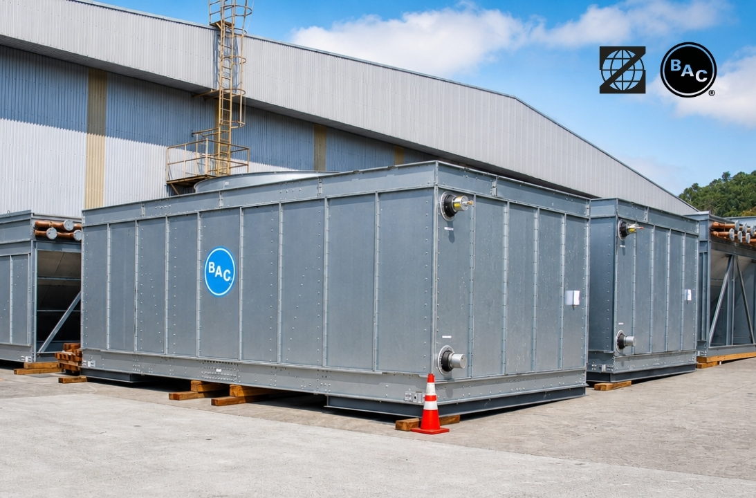 BAC Cooling Tower Unit on Project Site