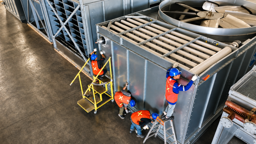 bac data center cooling project zitechasia