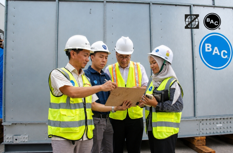 ZITECHASIA Team on Project Site