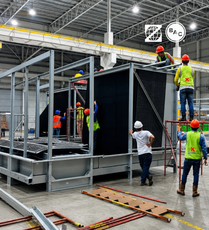 Project IRIS BAC Cooling Tower S3000 di Data Center Cikarang (4)